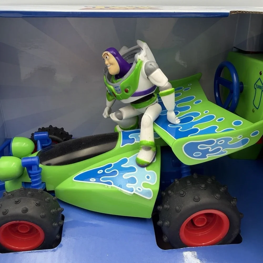 Disney Pixar Toy Story Remote Control Turbo Buggy Buzz Lightyear Jada Toys